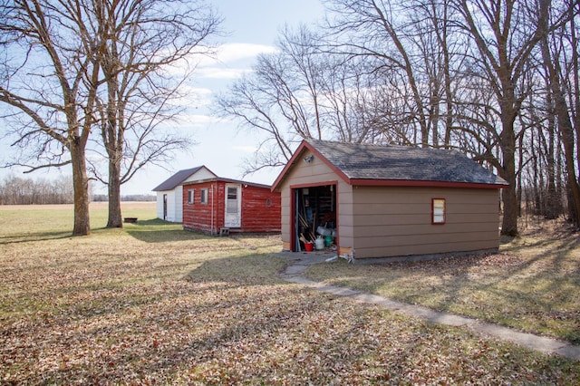 61684 260th St, Hewitt, MN 56453 - view of garage