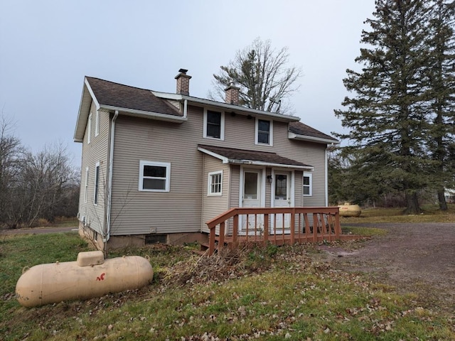 view of back of house