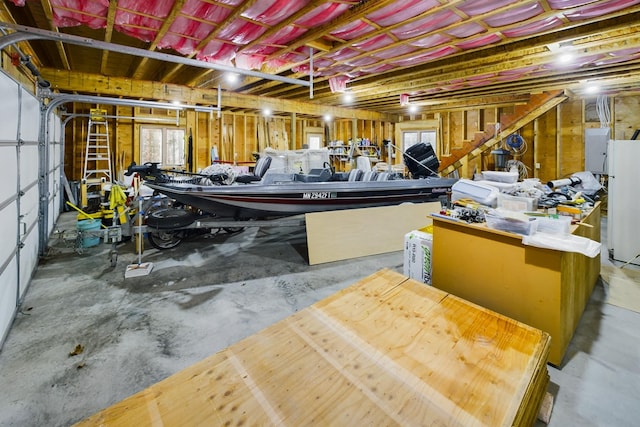 4690 Evergreen Dr NW, Hackensack, MN 56452 - garage featuring electric panel