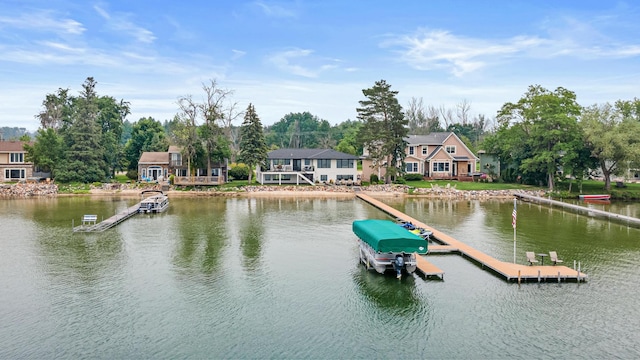 804 County Road I W, Shoreview, MN 55126 - dock area with a water view