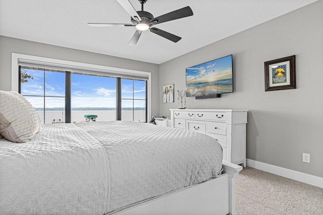 804 County Road I W, Shoreview, MN 55126 - bedroom featuring light colored carpet and ceiling fan