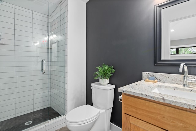 804 County Road I W, Shoreview, MN 55126 - full bath featuring vanity and a stall shower