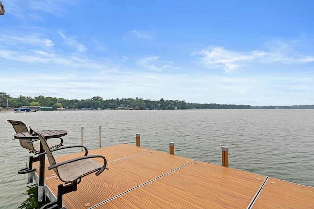 804 County Road I W, Shoreview, MN 55126 - dock area with a water view
