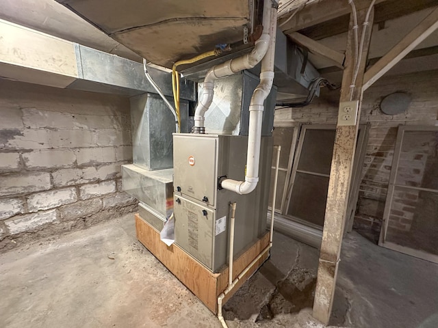 view of utility room