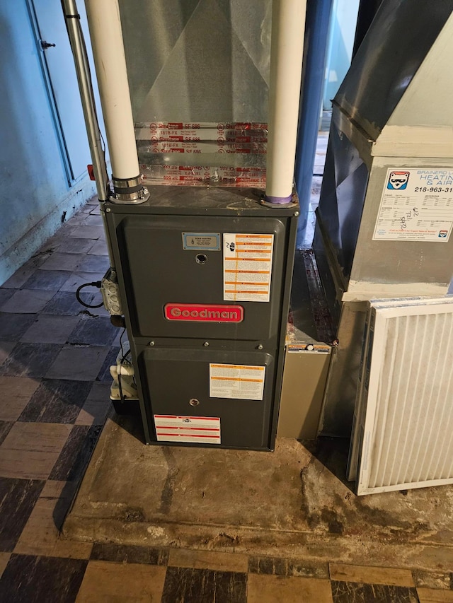 utilities with heating unit