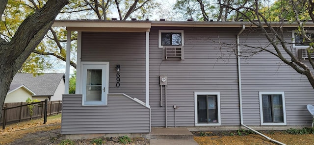 view of rear view of house