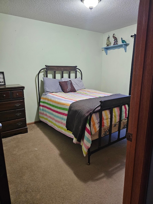 2287 32nd Ave SW, Pine River, MN 56474 - carpeted bedroom featuring a textured ceiling