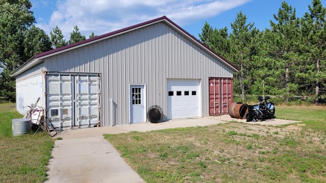 2287 32nd Ave SW, Pine River, MN 56474 - view of detached garage