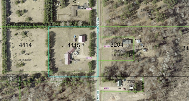 2287 32nd Ave SW, Pine River, MN 56474 - map of property location