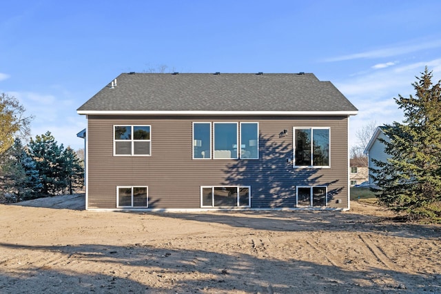 view of rear view of house