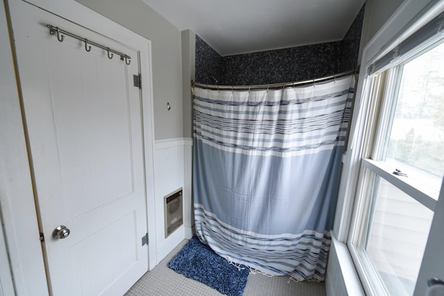 bathroom featuring tile patterned floors