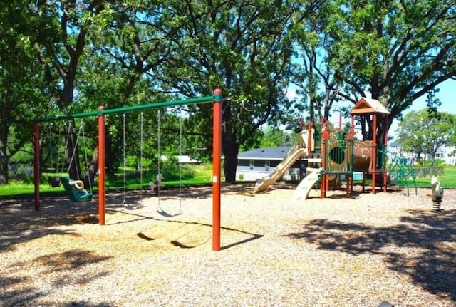 view of play area