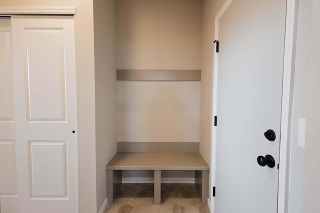 view of mudroom