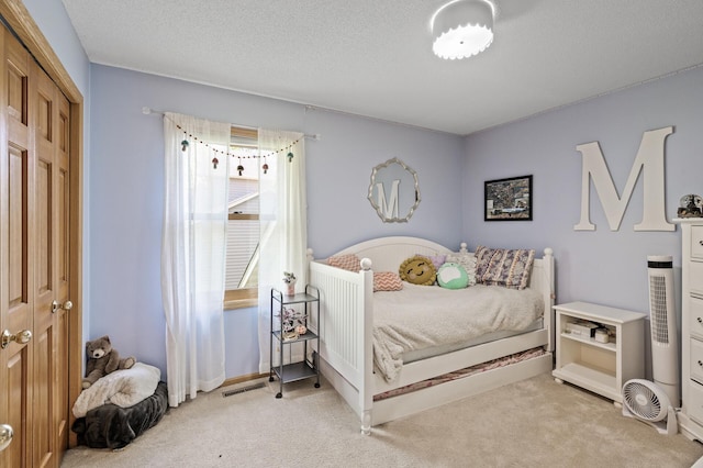 2567 Bridle Creek Trl, Chanhassen, MN 55317 - bedroom with carpet and a textured ceiling