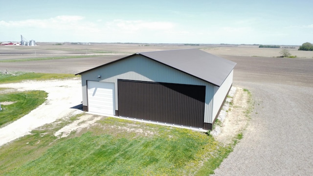 64345 370th St, Ortonville, MN 56278 - detached garage with a view of rural / pastoral area