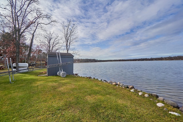 property view of water