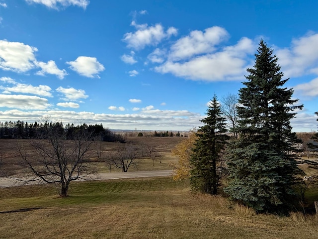 view of nature with a rural view