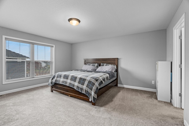 bedroom with carpet flooring