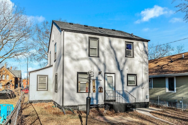 view of rear view of house