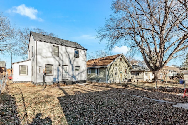 view of back of property