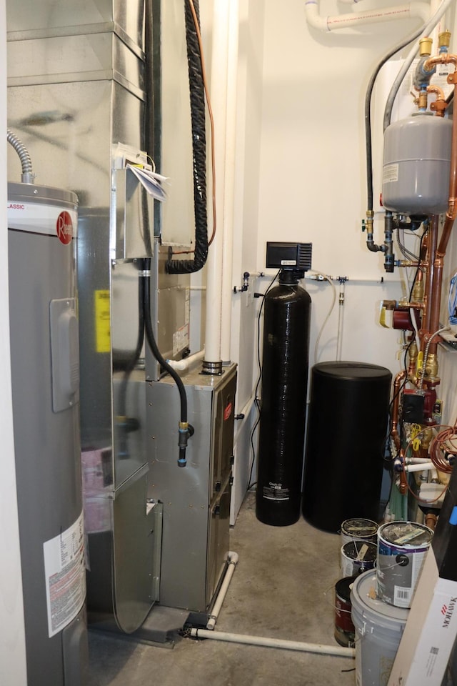 utilities with electric water heater