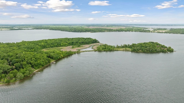 19466 Peninsula Trl, Clitherall Twp, MN 56515 - aerial view of a nearby body of water and a forest
