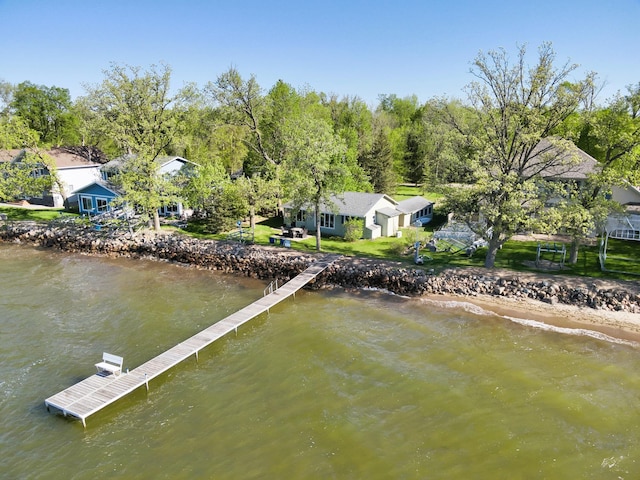 42536 Pleasure Park Rd, Ottertail, MN 56571 - dock area with a water view