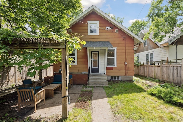 2724 Longfellow Ave, Minneapolis, MN 55407 - shotgun-style home featuring a shingled roof