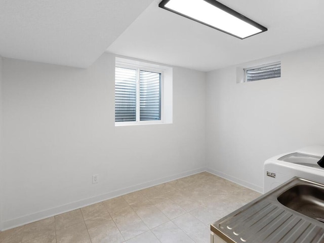 laundry area featuring washer / clothes dryer