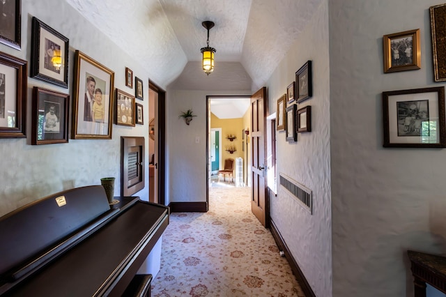 661 Market St, Winona, MN 55987 - hallway with lofted ceiling