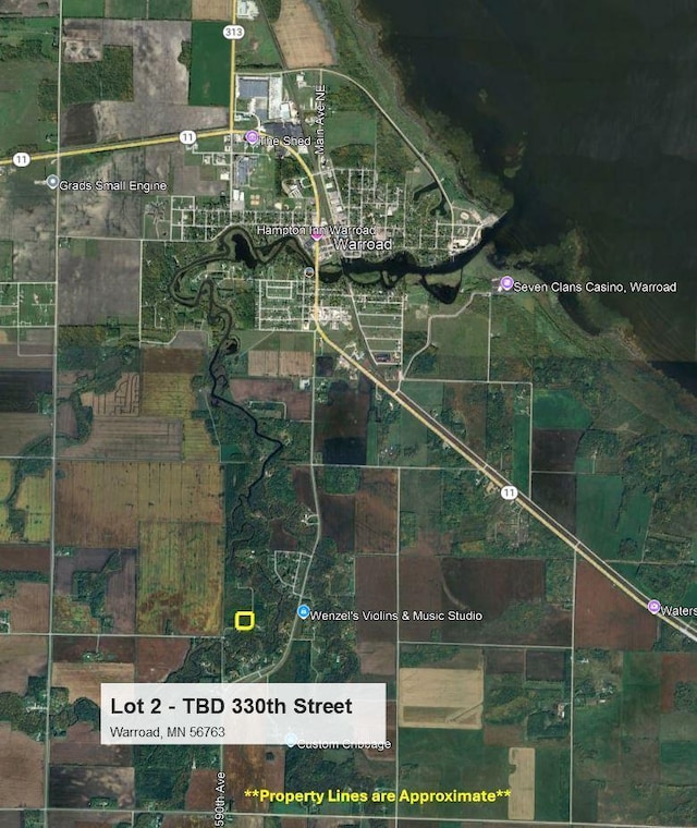 LOT2-TBD 330th St, Warroad, MN 56763
