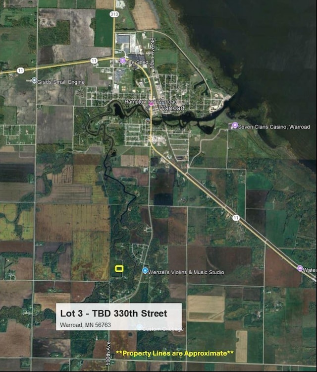 LOT3-TBD 330th St, Warroad, MN 56763