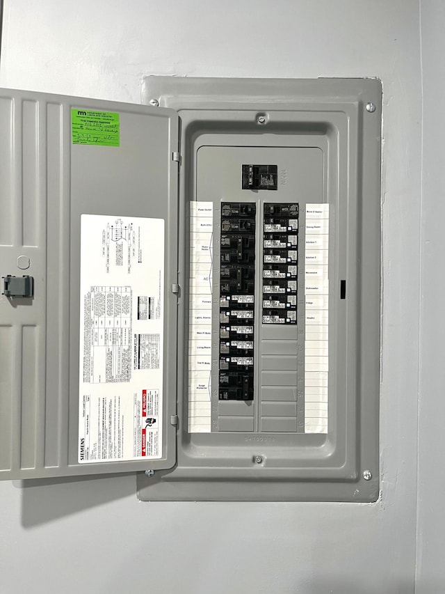 utilities with electric panel