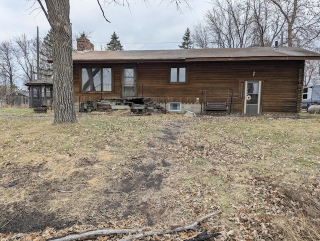 view of back of house