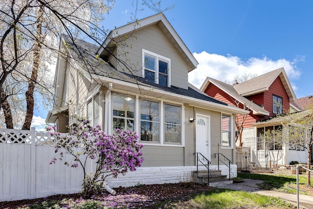 view of front of house