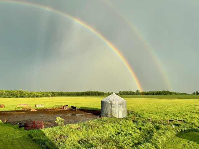 view of property's community featuring a rural view