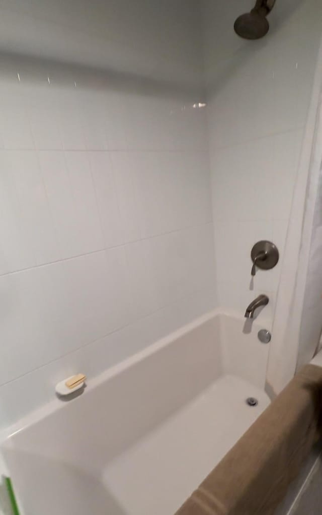 full bathroom with shower / bathtub combination