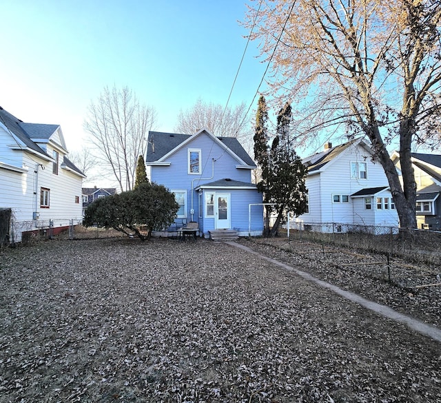 view of back of house