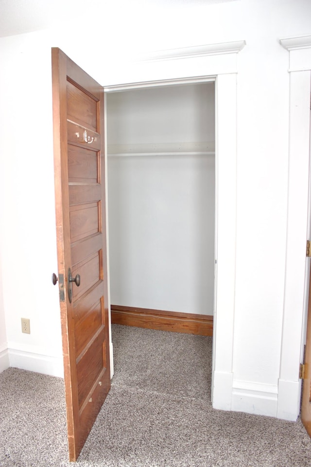 view of closet