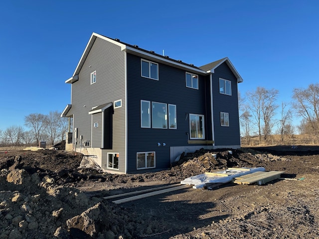 view of rear view of property