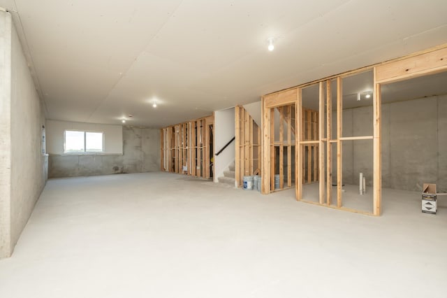 25341 Delmar Ave, New Prague, MN 56071 - basement featuring stairs
