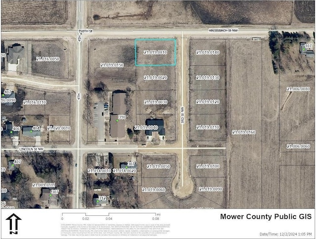 407 3rd St NW, Adams MN, 55909 land for sale