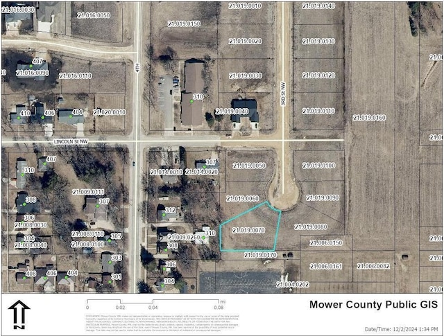 307 3rd St NW, Adams MN, 55909 land for sale