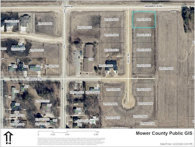 406 3rd St NW, Adams MN, 55909 land for sale