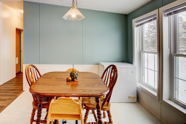 15331 129th Ave, Wadena, MN 56482 - dining space featuring plenty of natural light and wood finished floors