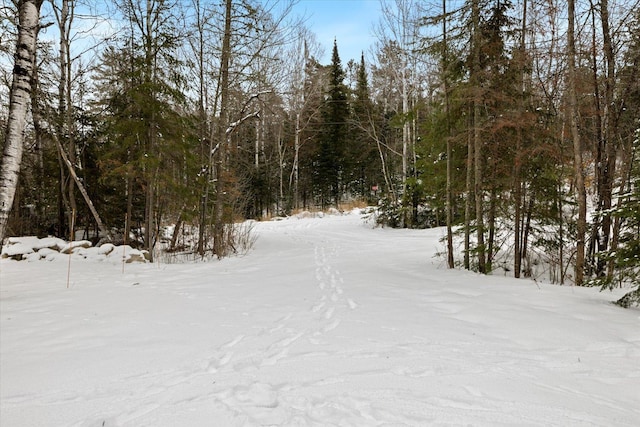 view of road