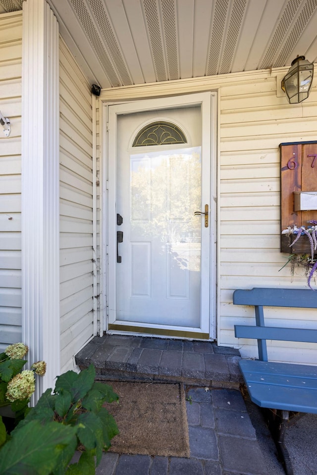 view of property entrance