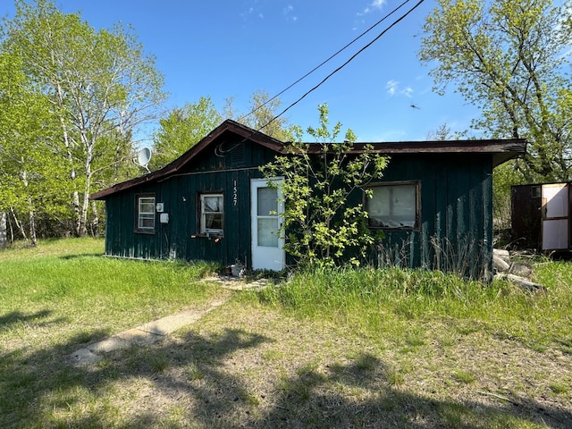 view of back of property