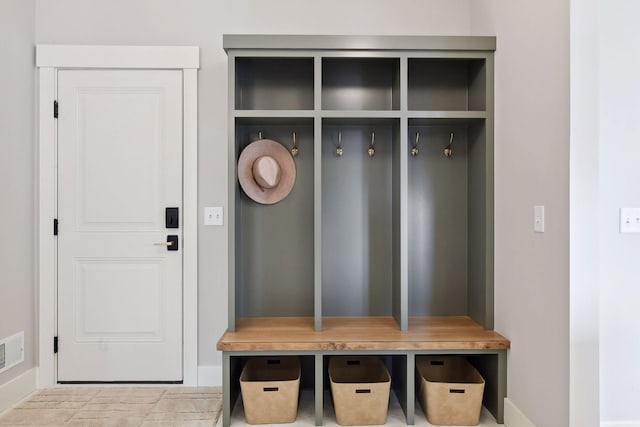 view of mudroom