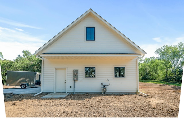 view of back of house